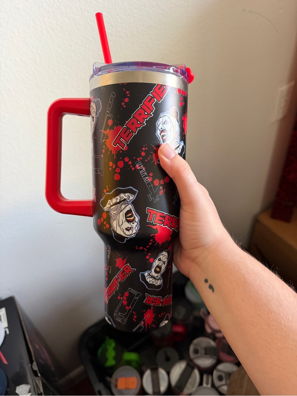 Terrifier Art The Clown 40oz Tumbler